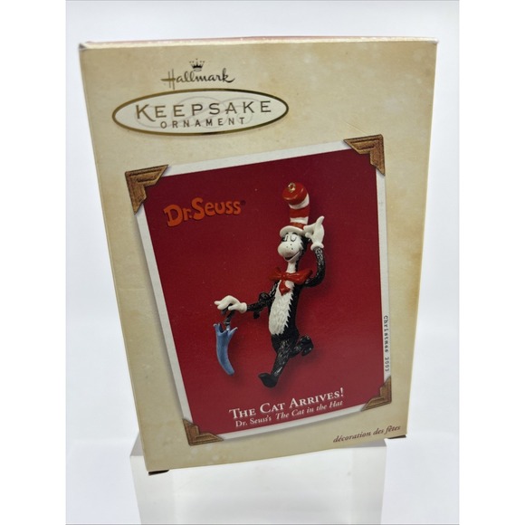 Hallmark Other - Dr. Seuss Hallmark Ornament 1999 - Cat in the Hat Box